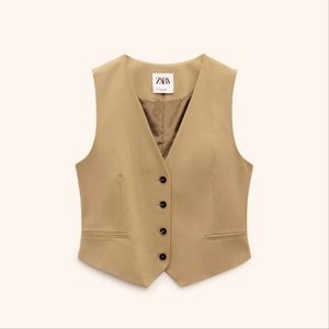 NWOT Zara Cropped Vest